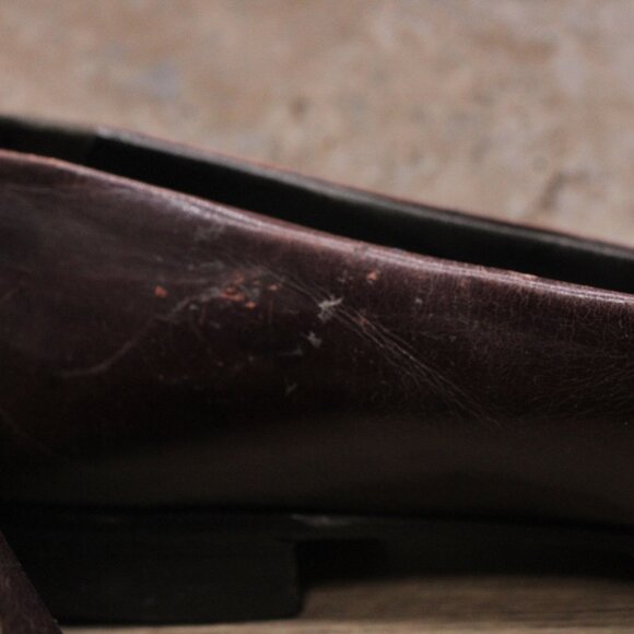 Bally Switzerland Loafers Shoes Mens Size 10.5 Brown Leather Low Top Designer - Picture 5 of 8